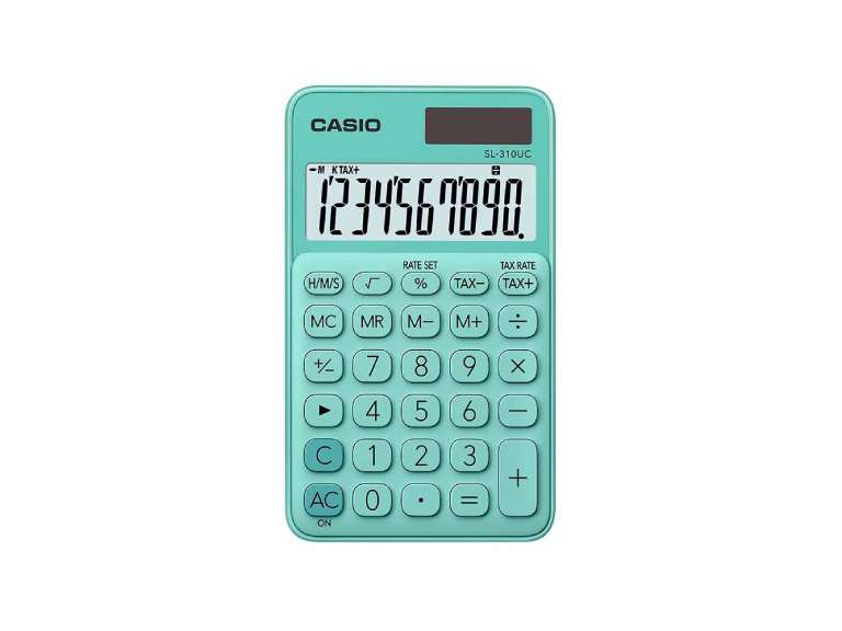 Calculadora Casio Bolsillo SL-310UC-GN