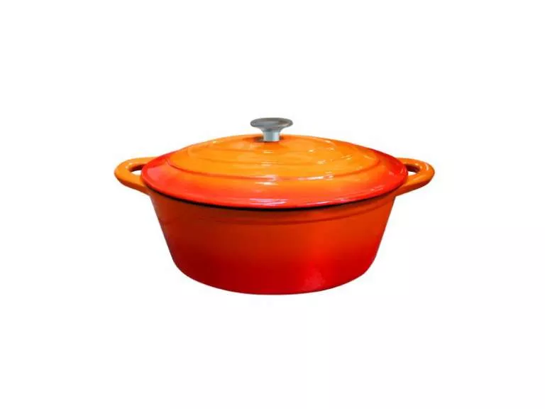 Olla Hierro Fundido Ovalada