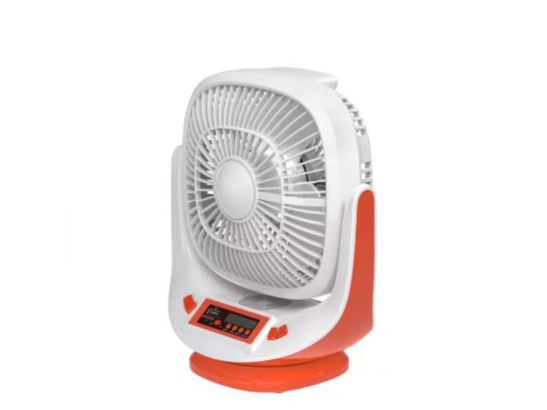 Ventilador recargable con panel solar