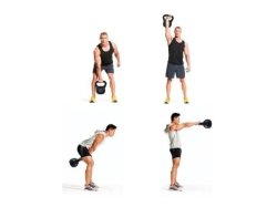 Pesa Kettlebell Mancuerna Rusa Mango Metálico 6 KG Importclick