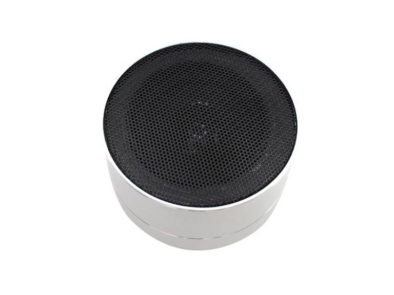 Parlante Altavoz Recargable USB Metálico Importclick
