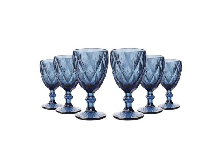 Set 6 copas azul 324 ml Navy