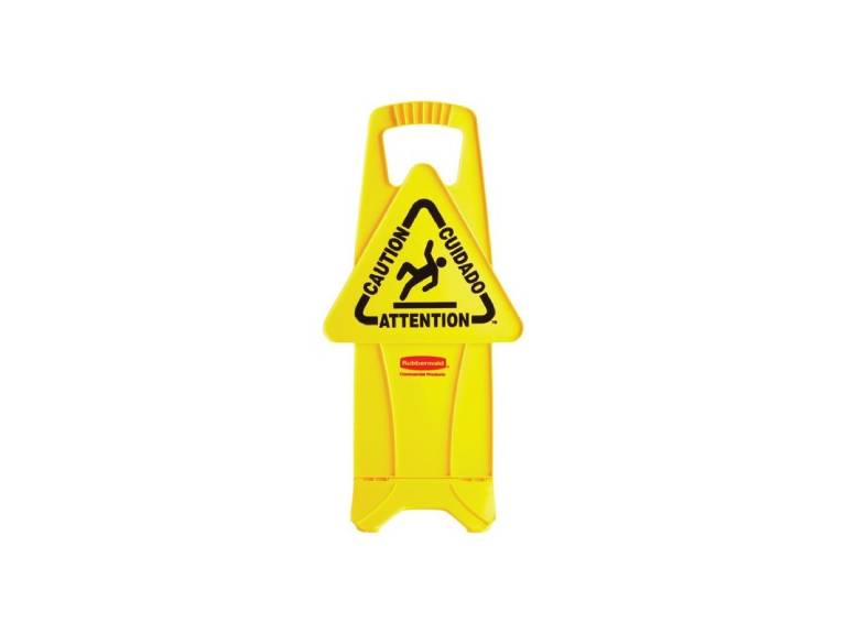 Señal piso mojado Rubbermaid