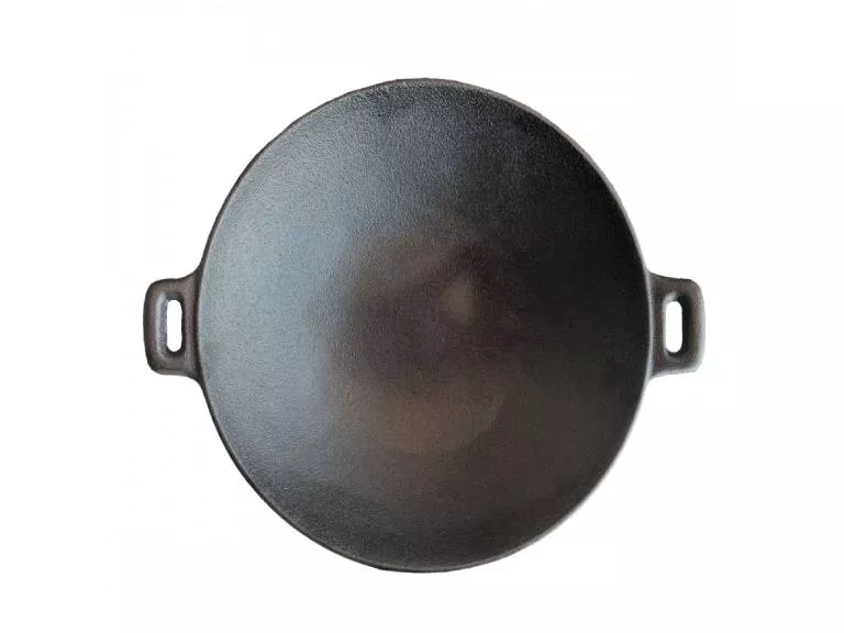 Wok hierro con azas 31 cm Briva