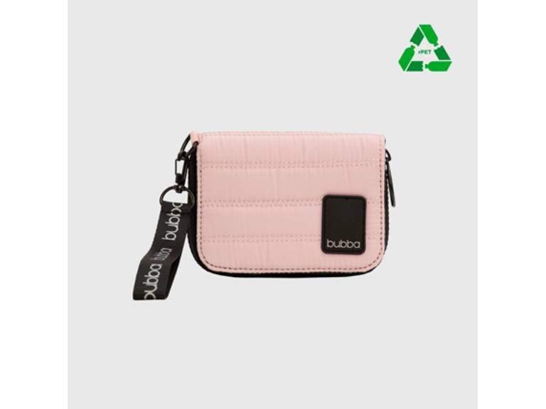 Billetera Matte Crystal Rose Mini Rpet