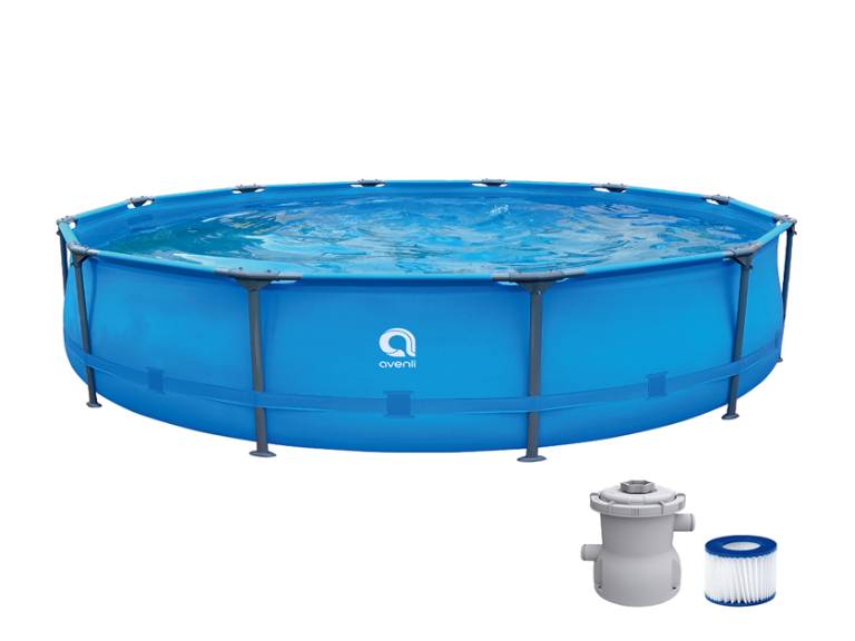 Piscina estructural redonda 360x76 cm
