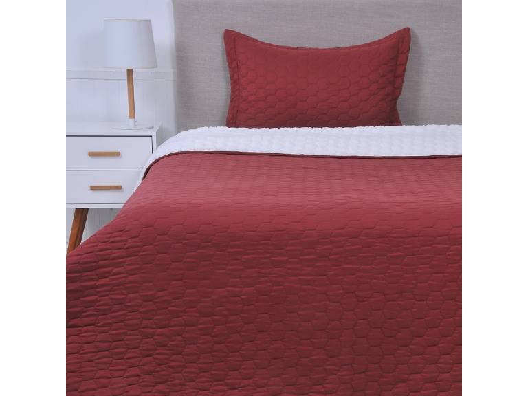 Quilt Sherpa 1.5 Plazas Burdeo