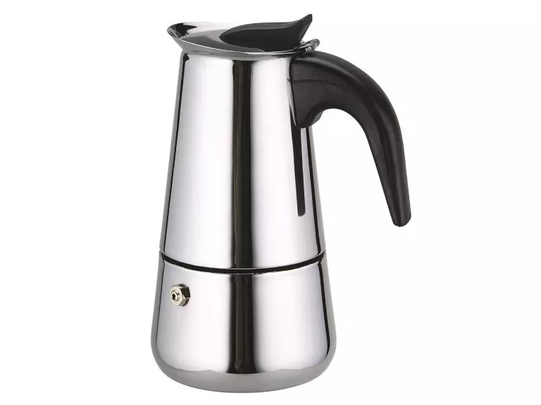 Cafetera Italiana de Acero Inoxidable 9 Importclick