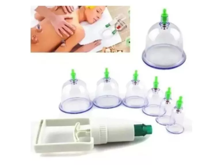 Kit 6 Ventosas China Anti Celulitis Importclick