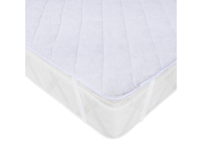 Cubre colchón Sherpa 1.5 P Blanco