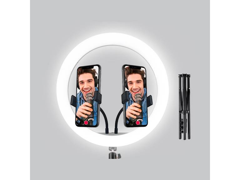 Anillo de Luz Kit Profesional de 12 pulg