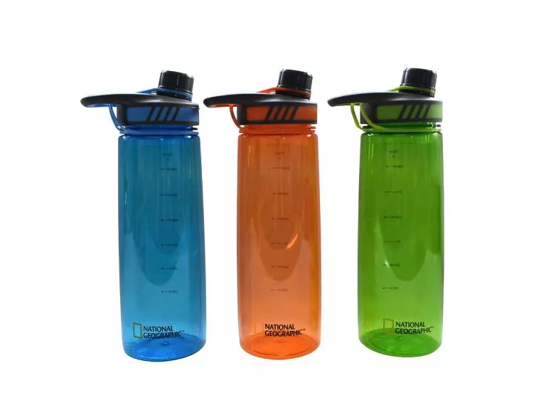 Botella Plastica National Geographic 750Ml Varios Colores