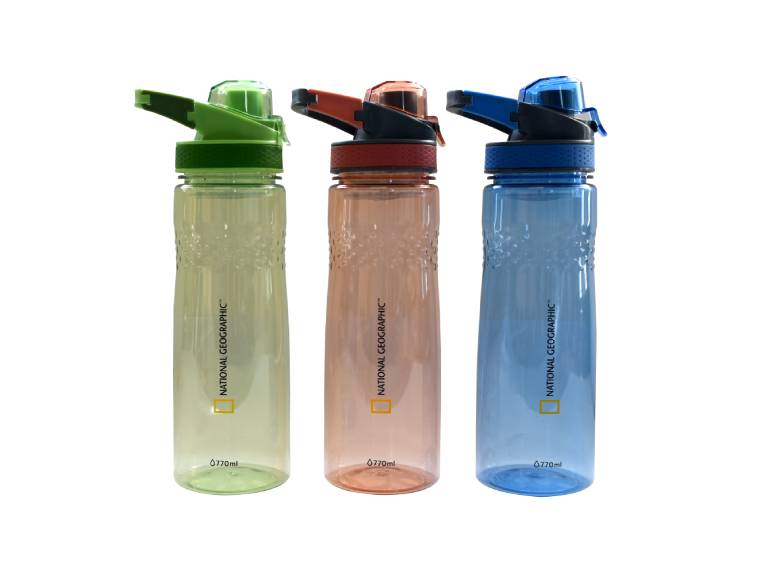 Botella Plastica National Geographic 770Ml Varios Colores