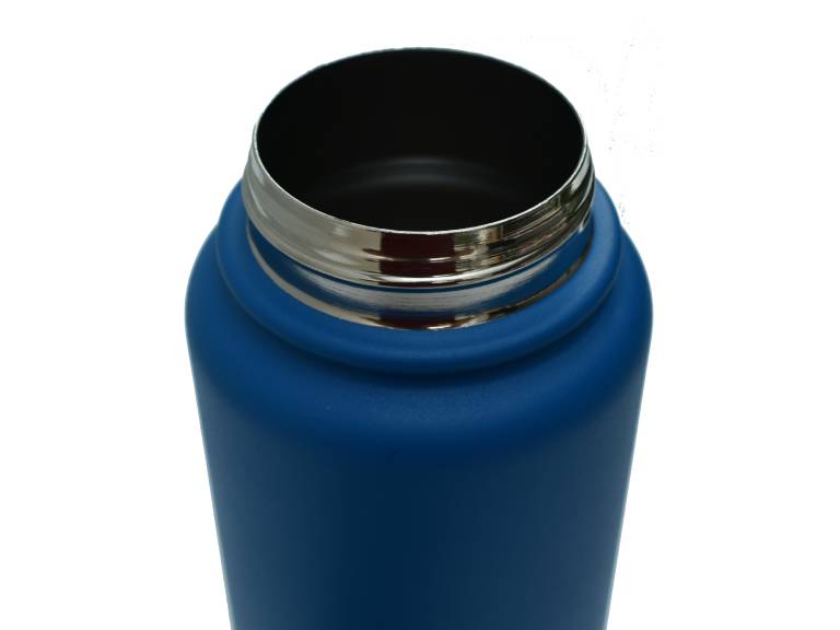 Botella Metalica National Geographic 900Ml Azul Marino Mate