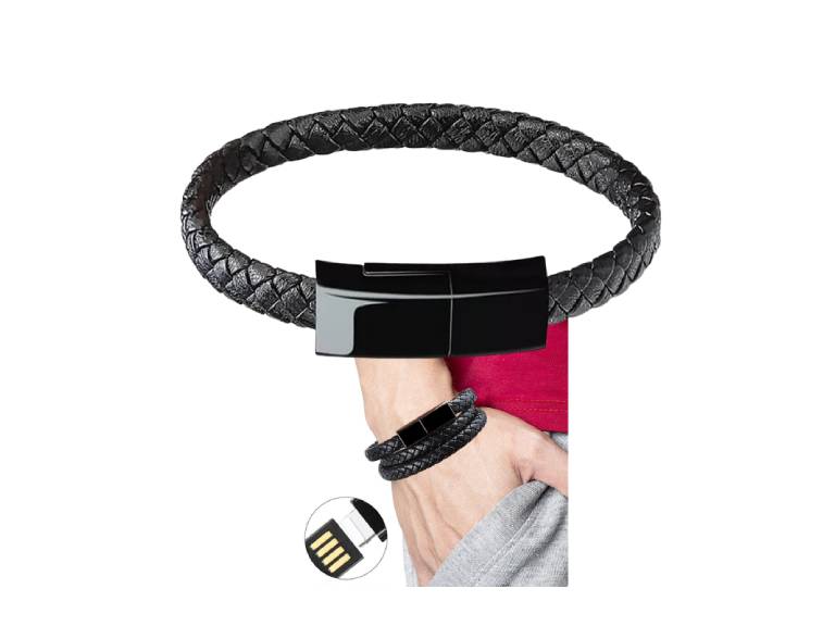 Pulsera de cable USB para iphone o Andro