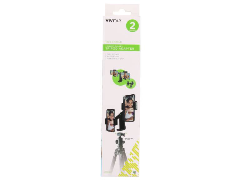 Adaptador de Tripode para 2 Smatphone