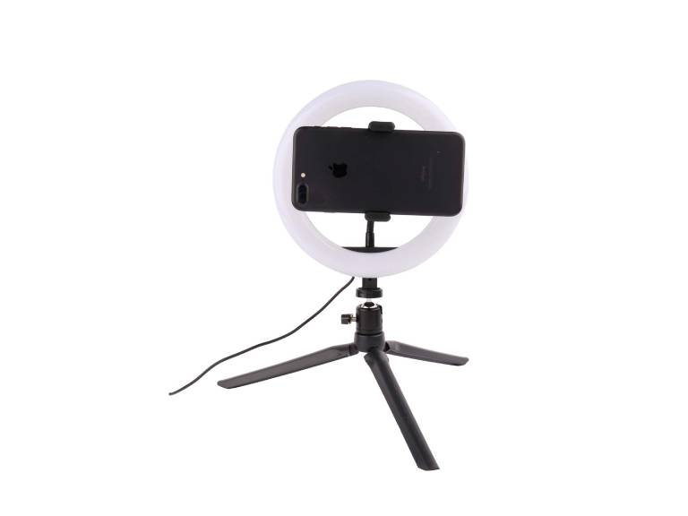 Anillo de Luz Streaming Essentials 8 pulgadas