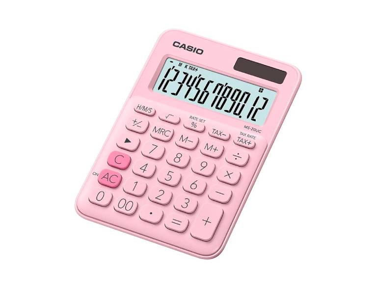 Calculadora Escritorio Casio Ms-20Uc-Pk