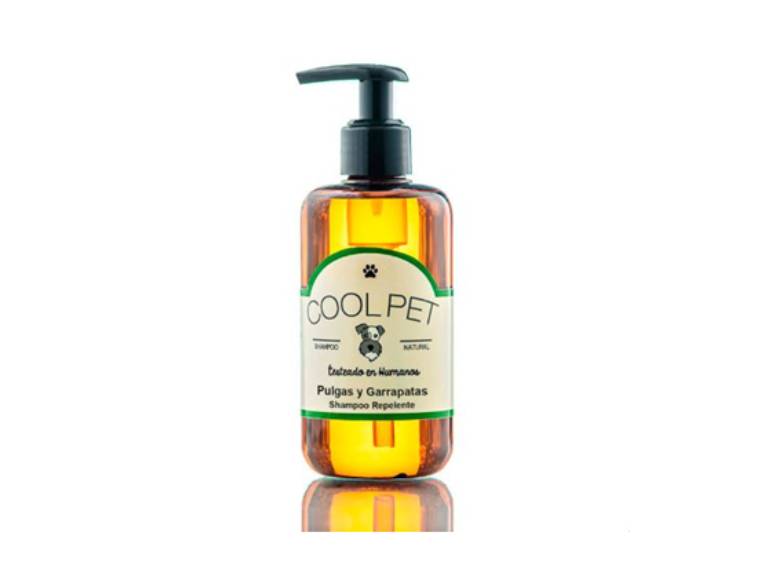 Shampoo pulgas y garrapatas Cool Pet