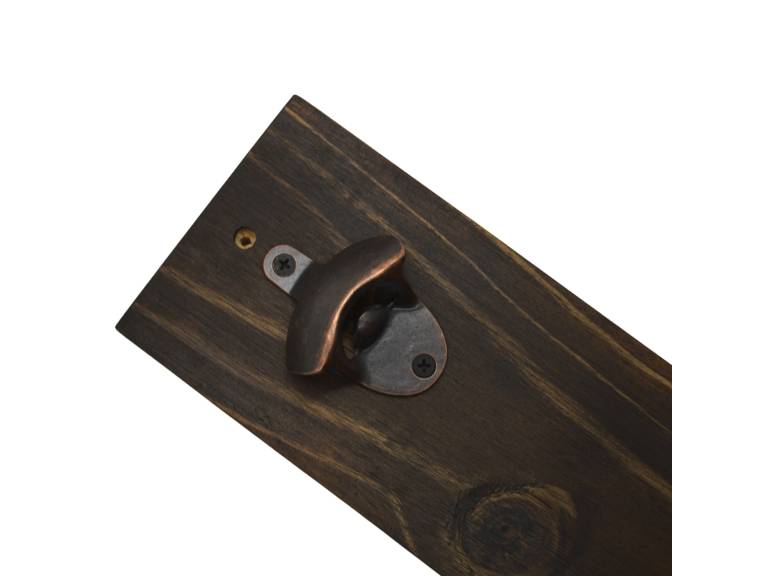 Destapador Abridor Cerveza pared madera Importclick