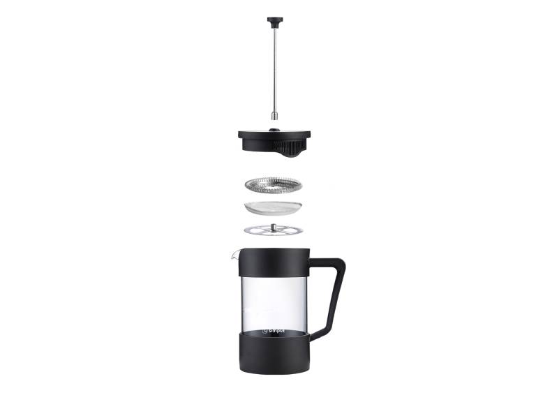 Cafetera Prensa Francesa Negra 600 ml Simplit