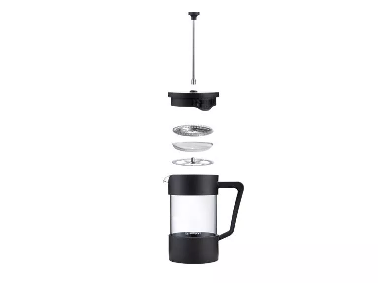 Cafetera Prensa Francesa Negra 600 ml Simplit