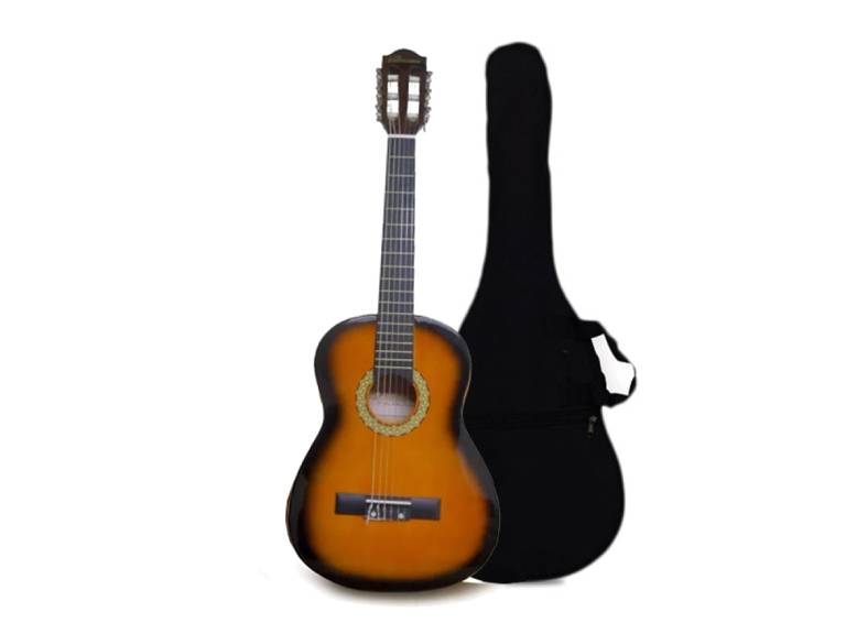 Guitarra Clasica Niño Sunburst + Bolso Alaguez