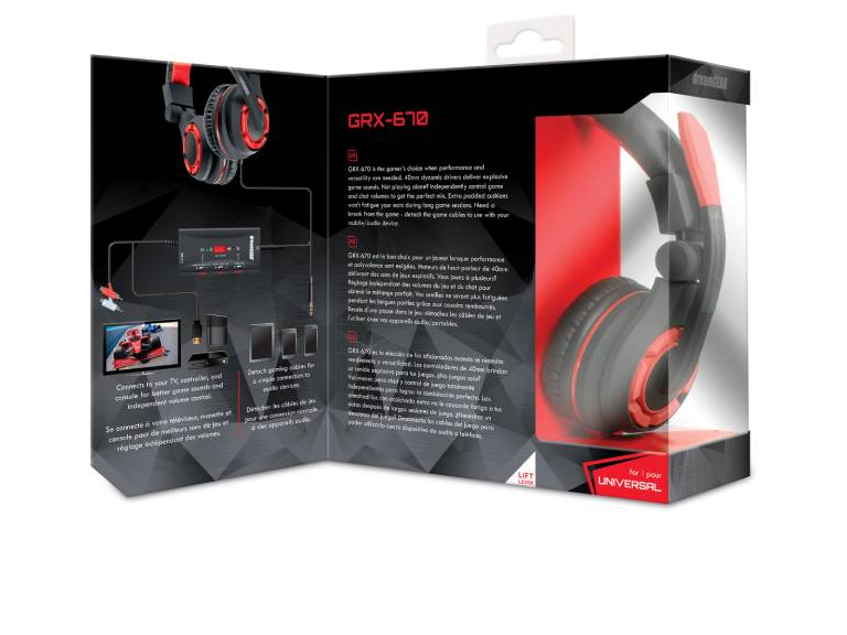 Audifono Dreamgear GRX-670 Universal