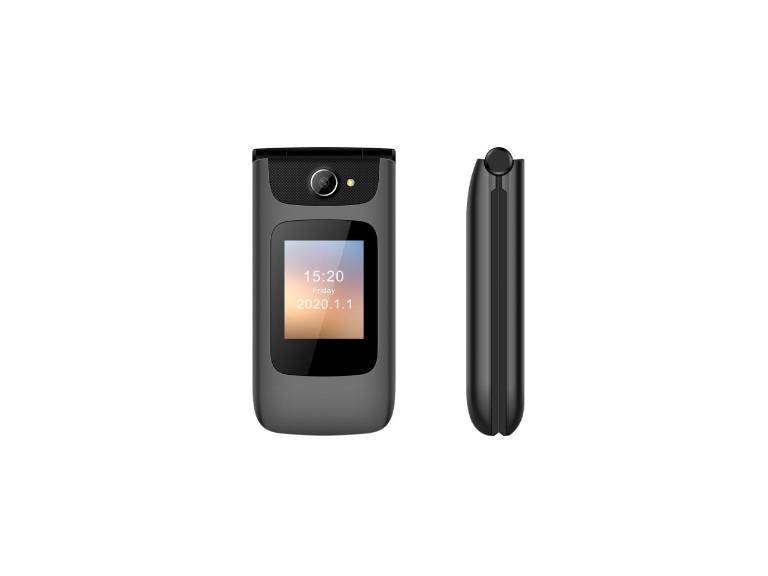 Celular Senior 4G Clamshell 1450Mah Negro
