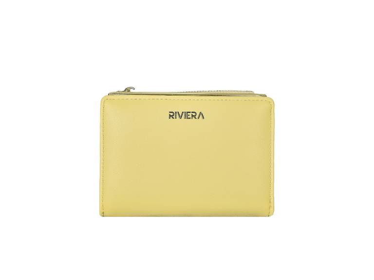 Billetera Gea Amarillo Modelo 3 Riviera