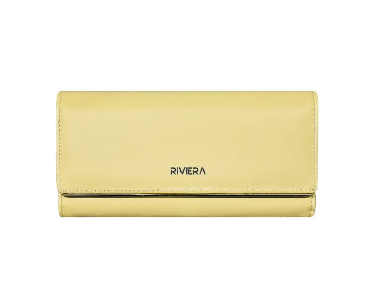 Billetera Gea Amarillo Modelo 2 Riviera