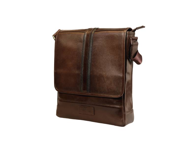 Morral Craftmen 100% cuero Café