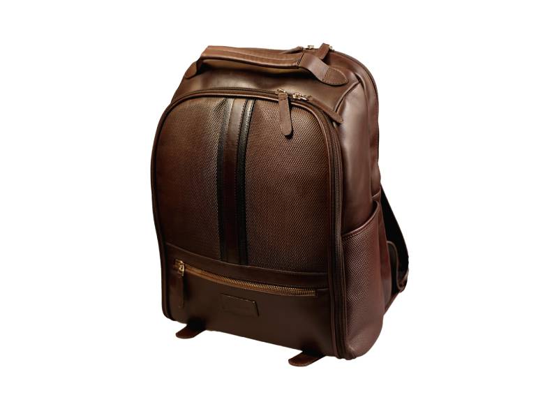 Mochila Craftmen 100% Cuero Café