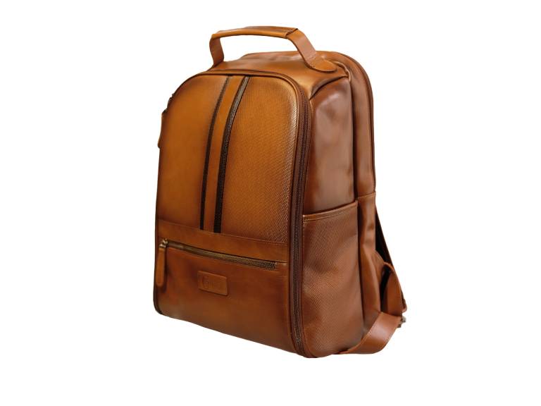 Mochila Craftmen 100% Cuero Brandy