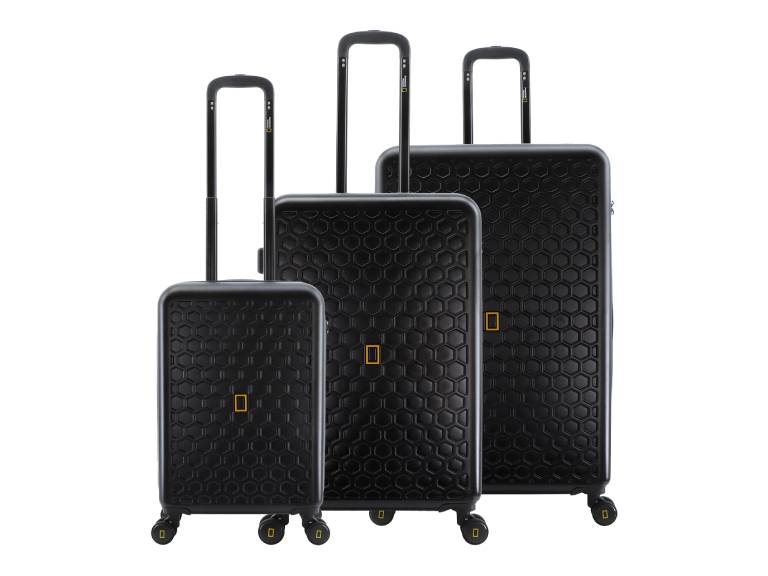 Set de Maletas Natgeo Swirl Negro