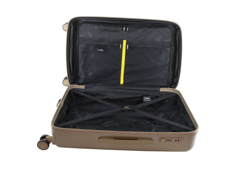 Maleta (M) 85 Lts. Cierre Seguro Natgeo Swirl Oro