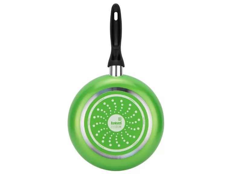 Batería de cocina de aluminio 6 Piezas Verde Gourmet