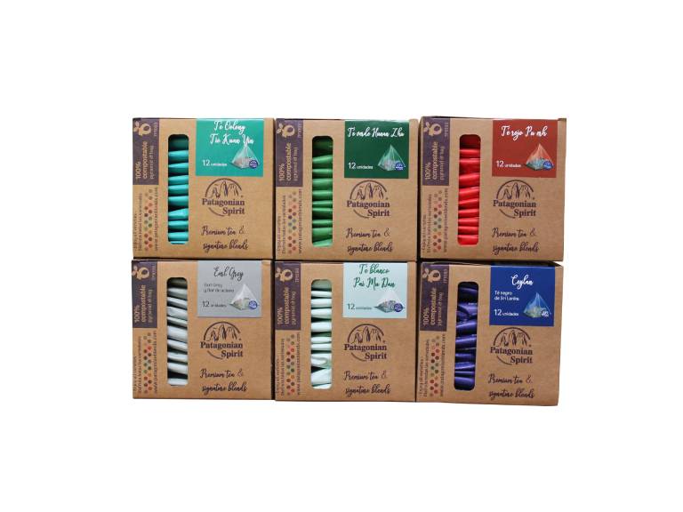 Pack 6 cajas de variedades de te sin mez