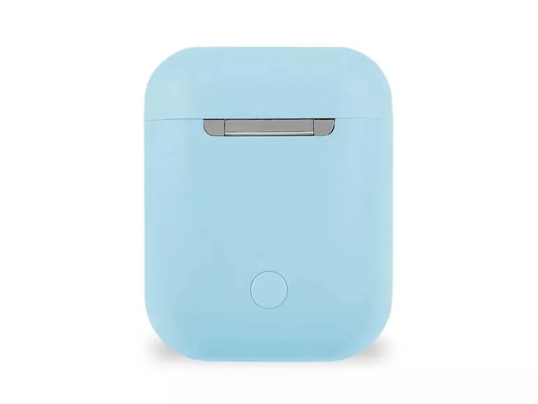 Audífonos inalámbricos bluetooth táctil I12 Tws Celeste Importclick
