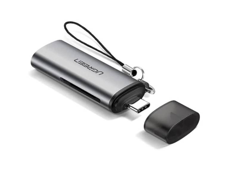 Lector 2 en1 Multi-Tarjeta de Memoria Usb-C 3.1