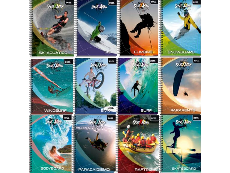 Pack 10 cuadernos Univ Ross 100 hojas