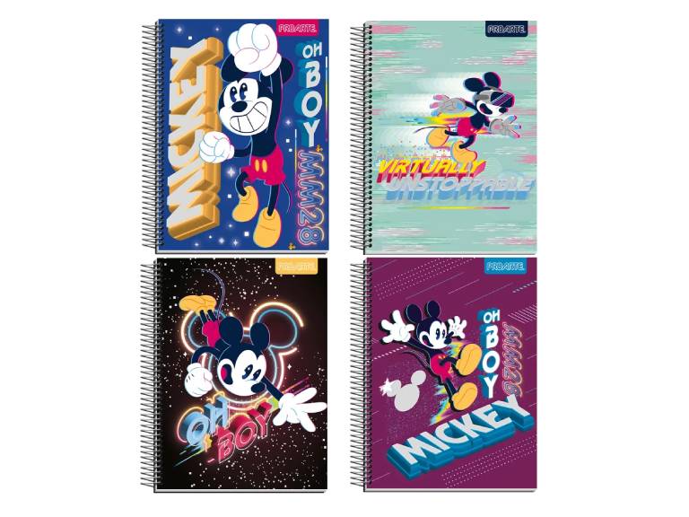 Pack 6 cuadernos Mickey ProArte 150 hoja