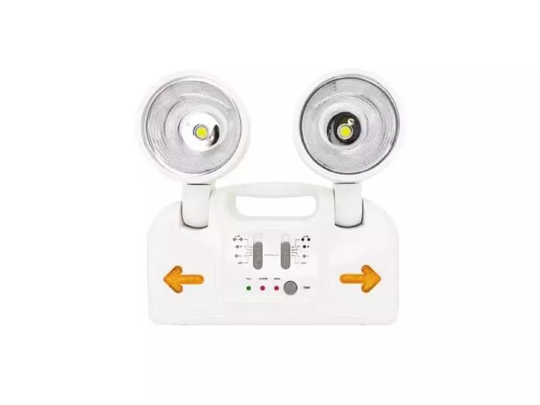 Lámpara de Emergencia de dos Faros Luz