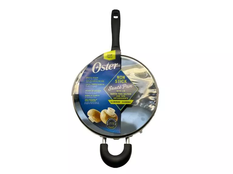 Sartén Wok Aluminio con Tapa y Manilla