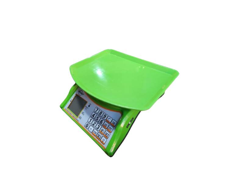 Balanza 40 kg 5 gr Plástica Chica Verde