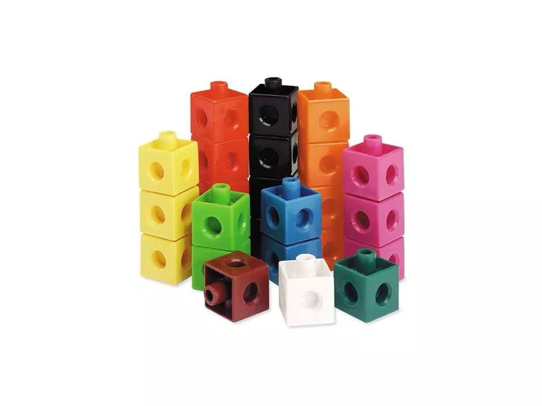 Pack 100 Cubos Lego Multiencaje Infantil Importclick