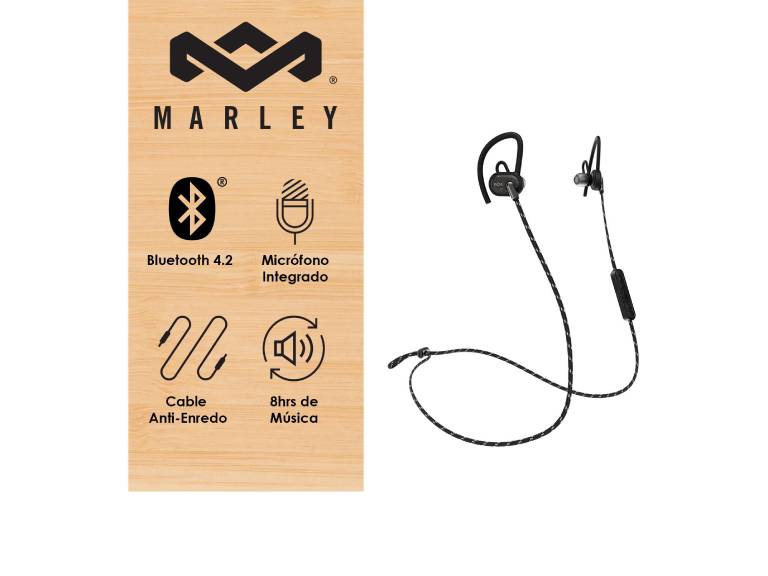 Audifonos Bluetooth Uprise BT Black House of Marley