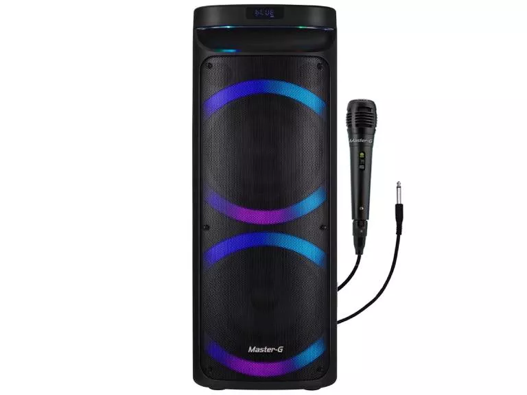 Parlante Karaoke Bluetooth 8 pulg. x2 60W MGPHANTOM Master-G