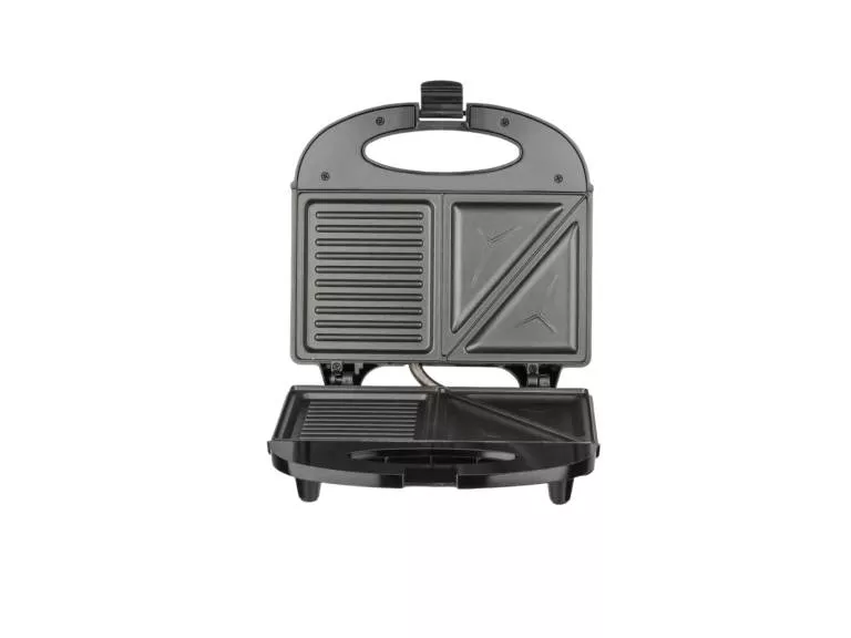 Maquina Plancha Tostadora Sandwichera Eléctrica 850w Negro Importclick