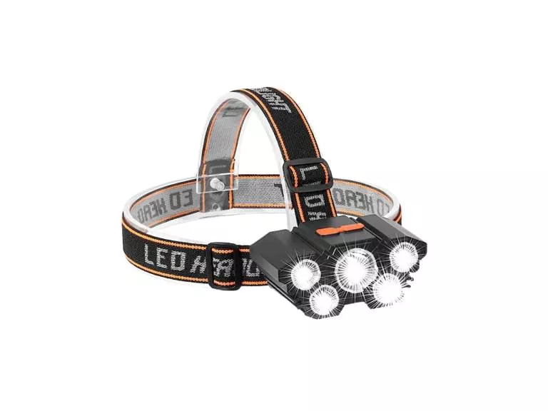 Linterna Cabeza Frontal LED Recargable Alta Potencia 4 Modos Importclick